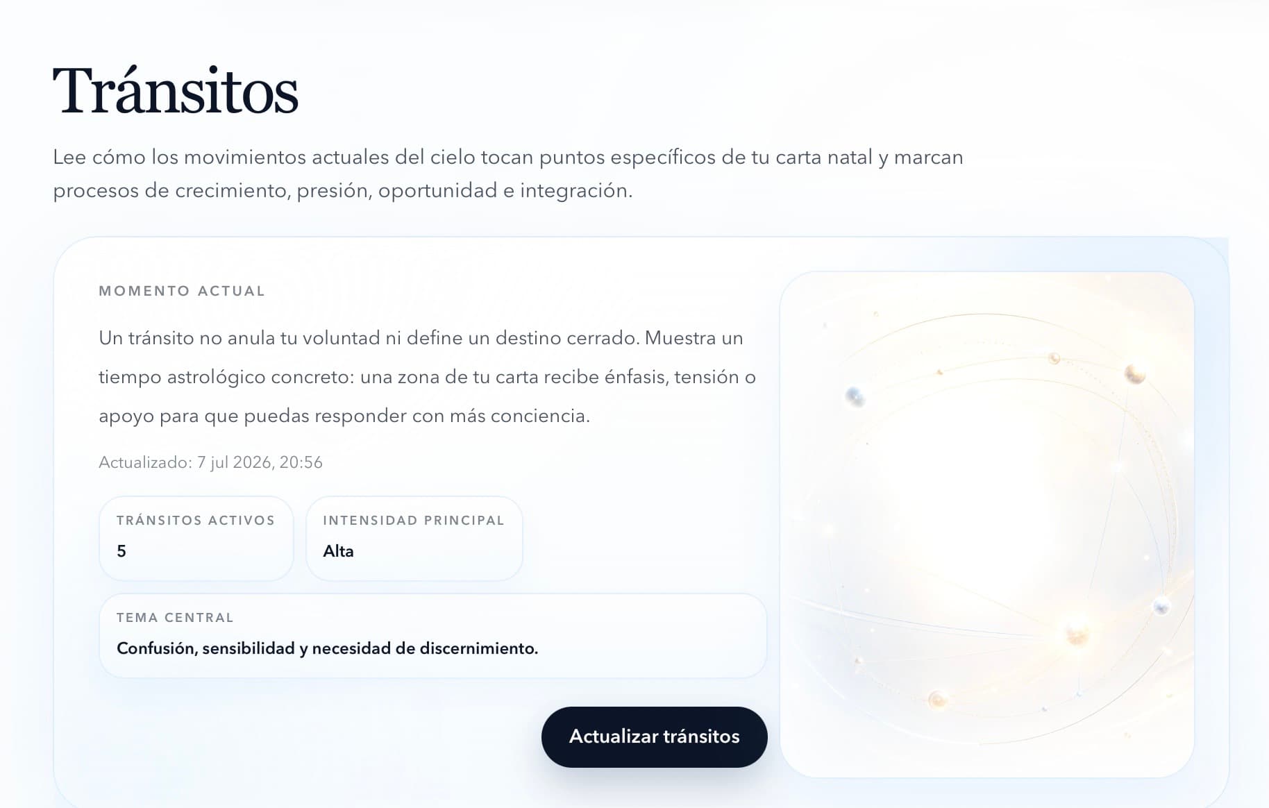 Vista secundaria de Celestial Nexus.